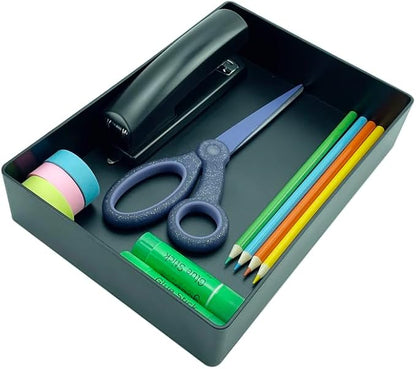 Amazon Basics Rectangular Plastic Desk Organizer - Image 4