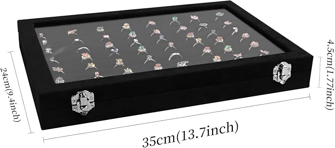 Wudygirl 7 Slot Ring Holder Organizer Display Tray - Image 6