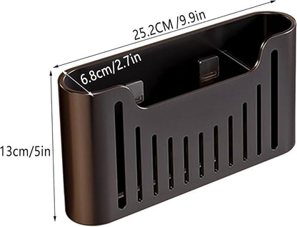 Kitchen Cabinet Door Storage Box, Self-Adhesive Wall-Mounted Storage Box - Image 2