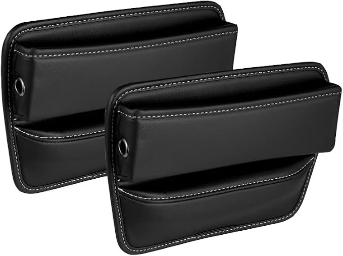 Riloer Car Organizers for Gap Leather Waterproof Car Seat Gap Fillers for Cars - Image 8