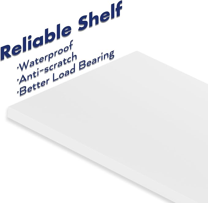 NUMENN Bookshelf, 5 Tier Freestanding Shelving Unit, Falling Prevention Baffle - Image 7