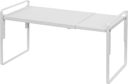 Nxconsu Cabinet Shelf Expandable Height Adjustable Organizer Riser by Nxconsu