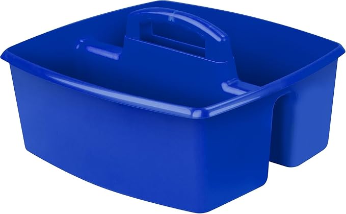 Storex 2-Compartment Large Caddy – Multipurpose Classroom Organizer - Image 4