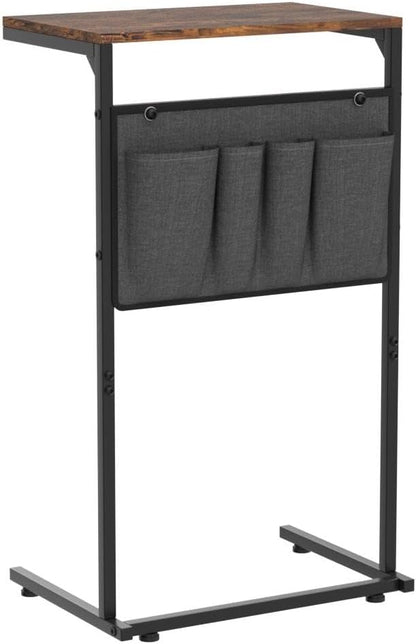 Vantic C Shaped End Table, Small Side Table - Image 5