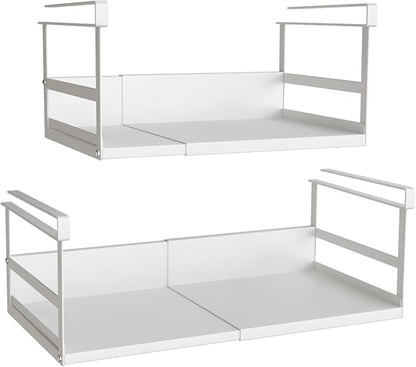 Expandable Under Cabinet Shelf Organizer by SHINEWON