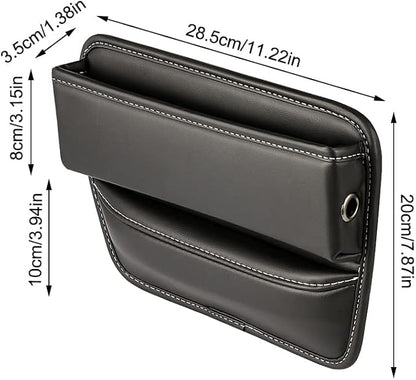 Riloer Car Organizers for Gap Leather Waterproof Car Seat Gap Fillers for Cars - Image 7