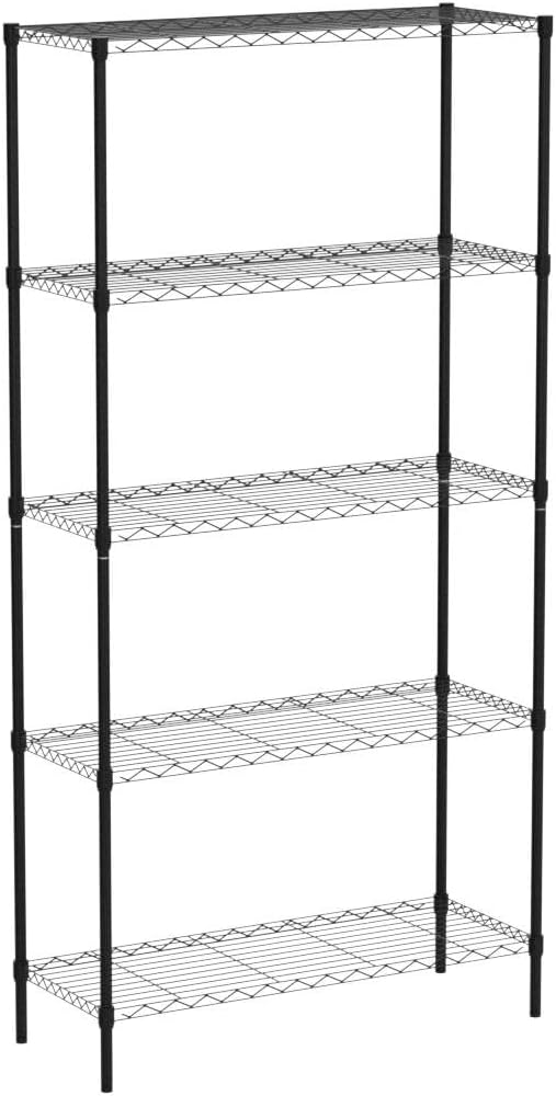 NChanmar 5-Tier Wire Shelving Unit Storage Shelves Metal Shelves Heavy Duty - Image 6