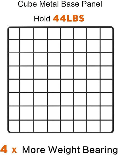 Metal Grid 14"x14" Wire Cube Storage - Image 7