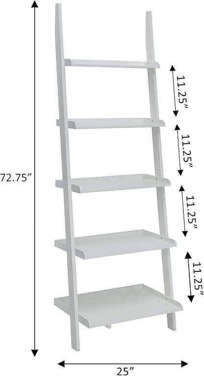 Convenience Concepts French Country Bookshelf Ladder - Image 8