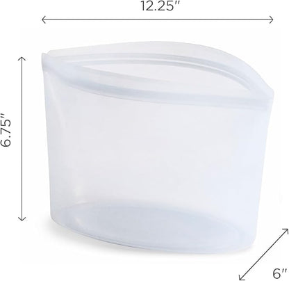 Stasher Premium Silicone Reusable Food Storage Bowl, Sous Vide, Dishwasher - Image 5