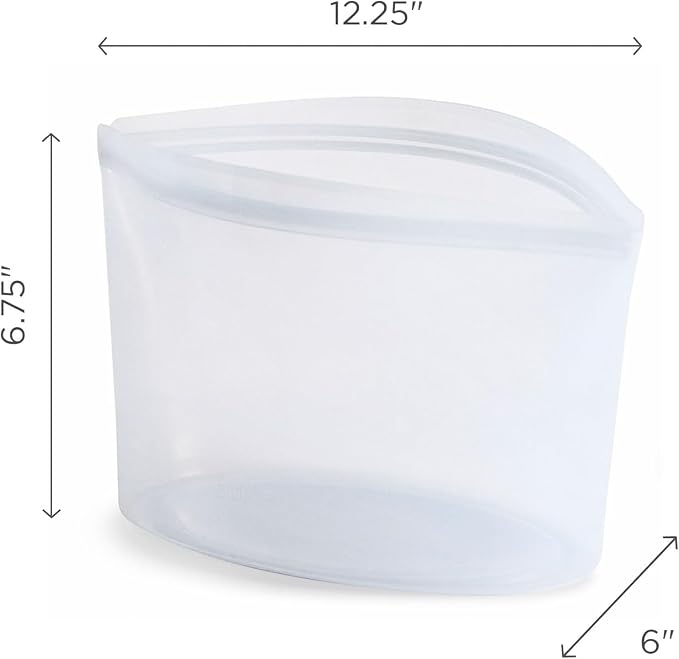 Stasher Premium Silicone Reusable Food Storage Bag, Sous Vide, Dishwasher - Image 5
