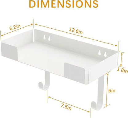 JUYSON Ironing Board Holder Wall Mount, Iron Board Storage Hanger - Image 5