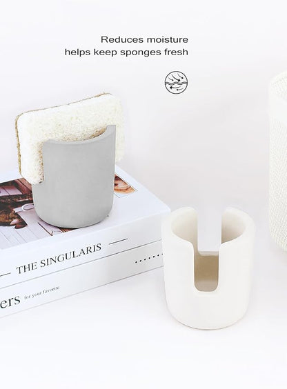 Diatomite Sponge Holder, Dish Sponge Stand - Image 7
