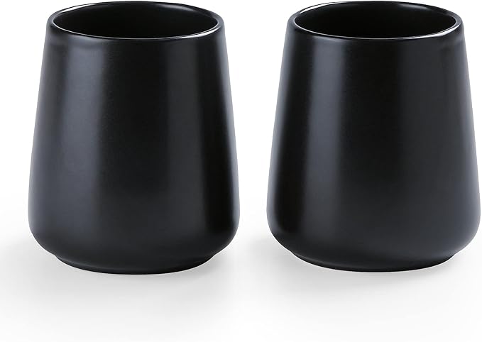Matte Black Toothbrush Holders for Bathroom by Eyrozia