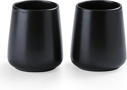 Matte Black Toothbrush Holders for Bathroom by Eyrozia