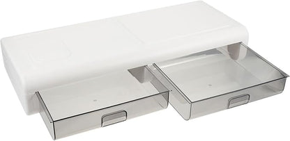 Monitor Riser Stand with Transparent Black Drawer Sturdy Computer Holder Desk by Unknown