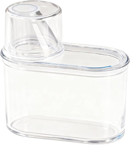 Clear Laundry Detergent Dispenser Container, Double Sealed Storage Tank by Unknown