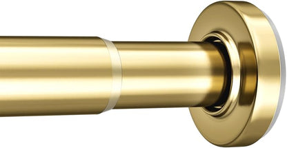AmazerBath Spring Tension Shower Curtain Rod, 31-75 Inches Heavy Duty Tension by AmazerBath