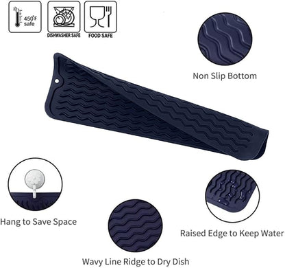 Silicone Dish Drying Mat for Multiple Usage, Easy clean, Eco-friendly, - Image 3