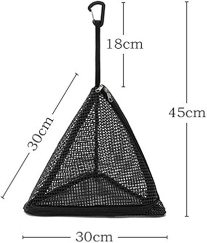 heyous Camping Dry Net, 30x45cm Camping Organizer Mesh Hanging Basket Net - Image 3