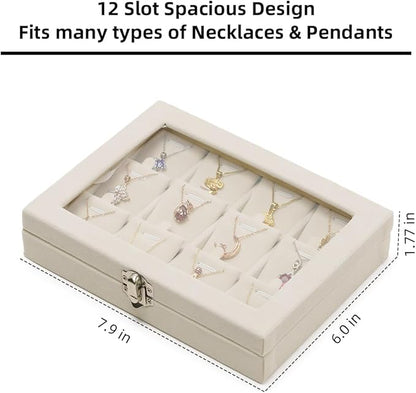 Jewelry Box Necklace Organizer Tray - Image 2