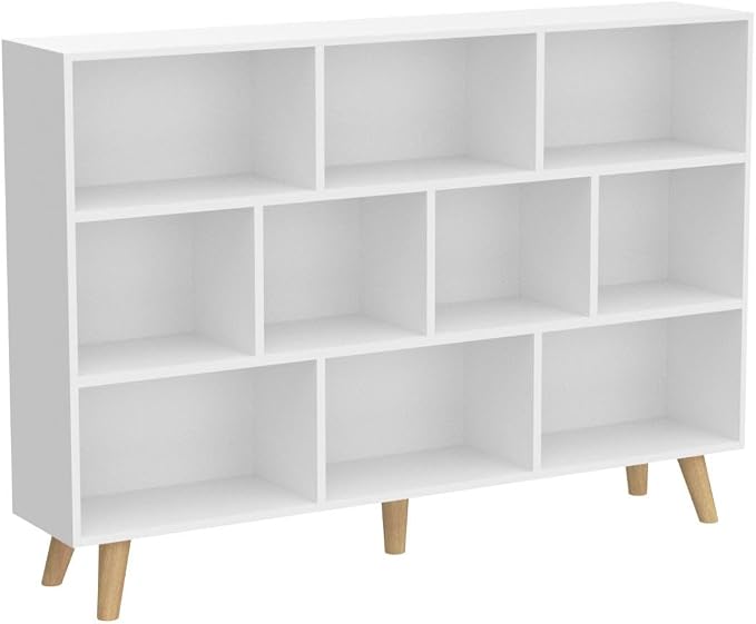 IOTXY Wooden Open Shelf Bookcase - Image 5
