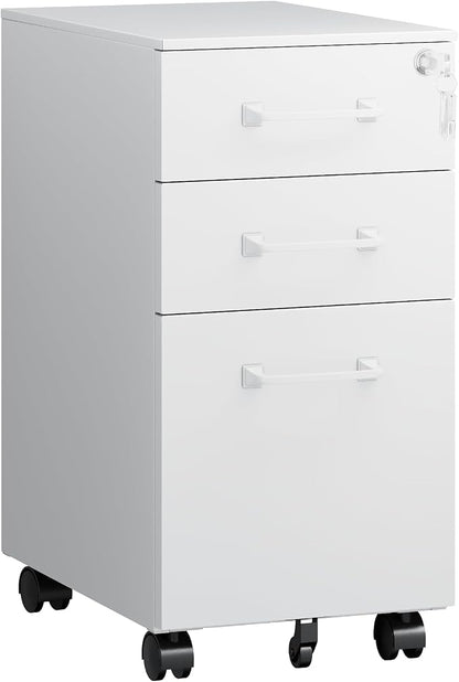 Letaya 3 Drawer Mobile File Cabinet by LetayaMetalCabinets