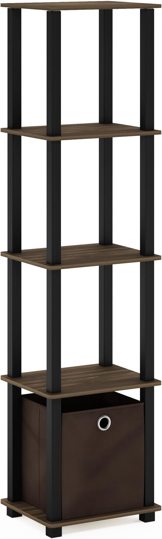 FURINNO TNT No Tools 5-Tier Display Decorative Shelf, Columbia - Image 5