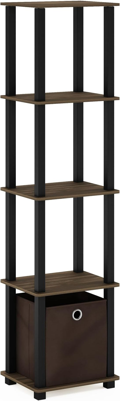 FURINNO TNT No Tools 5-Tier Display Decorative Shelf, Columbia - Image 5