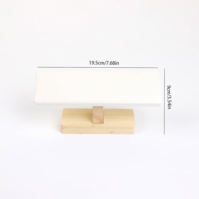 Bracelet Display Tower Jewelry Holder Organizer Rack Wooden Base Watch Display - Image 4