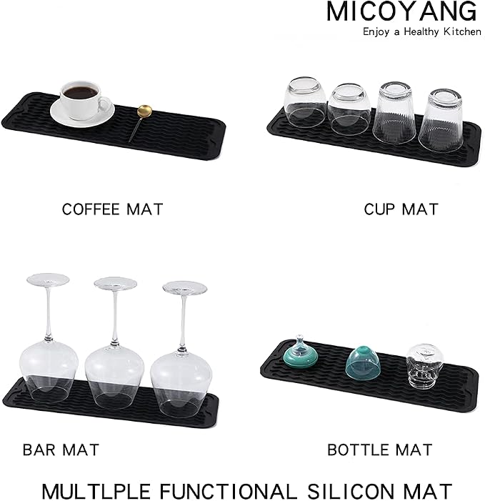 Silicone Dish Drying Mat for Multiple Usage, Easy clean, Eco-friendly, - Image 4