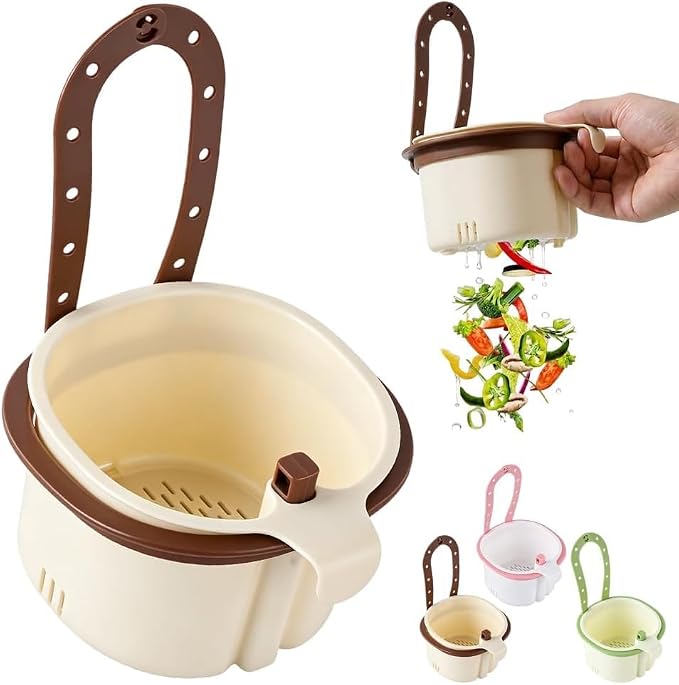 Sink Hanging Strainer Basket by RUINXXT