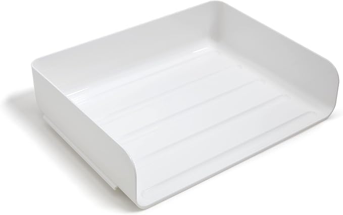 TRU RED Side‑Load Stackable Plastic Letter Tray by TRURED