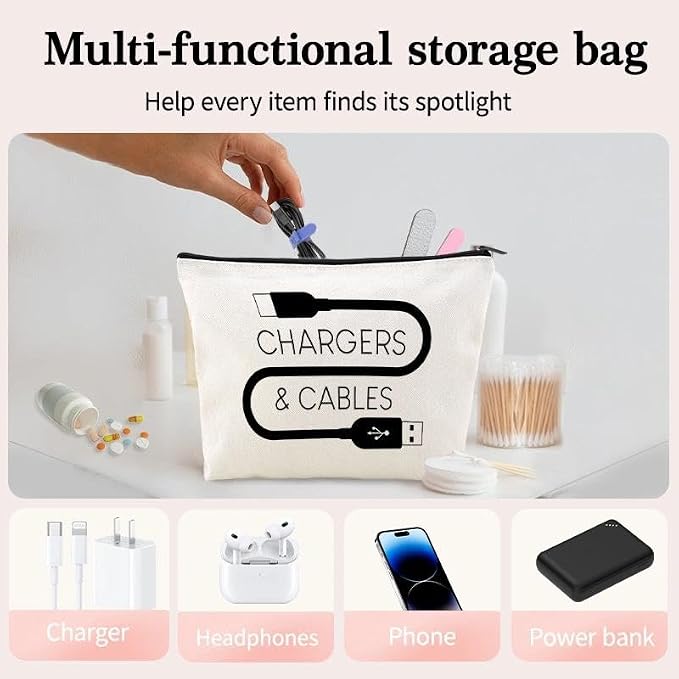 YangQian Cable Charger Organizer Bag - Image 2