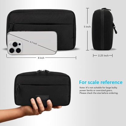 GOX Cable Organizer Travel Bag, Water Resistant Electronic Accessories Case - Image 2