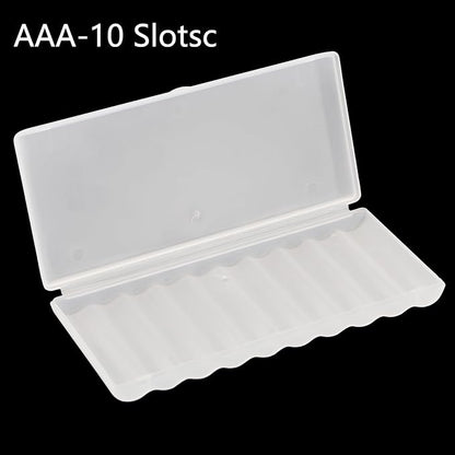 AAA Battery Storage Case Holder Box Battery Plastic Case 10 Slots AA AAA - Image 3