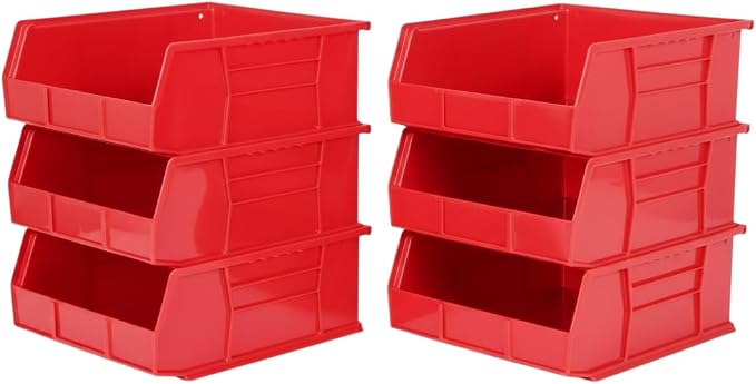 HE HUDSON EXCHANGE 11" x 11" x 5" Plastic Stackable Storage Bin by HudsonExchange