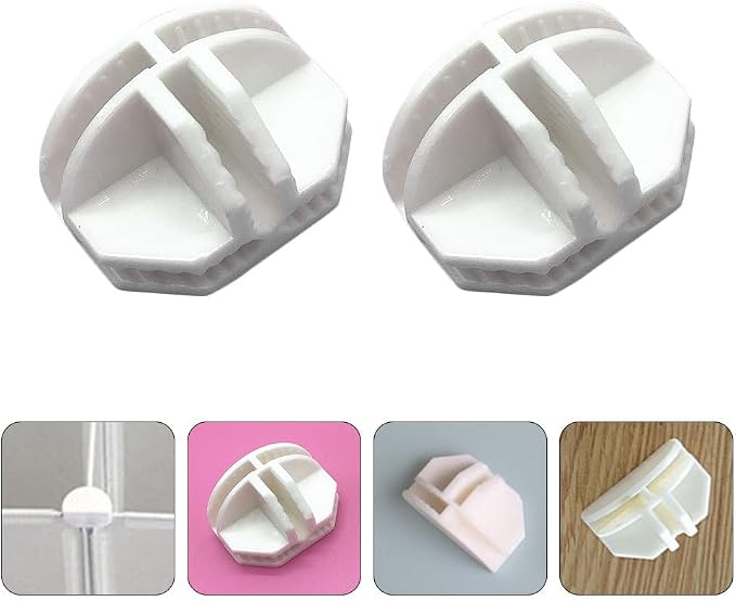 ARTIBETTER Semi-Circle Plastic Cube Connectors 50 Pieces - Image 9