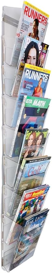 Displays2go Hanging Literature Rack - Image 2