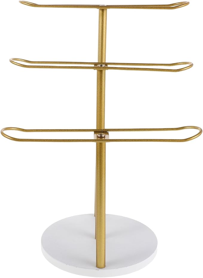 NUOBESTY Metal Headband Holder 3-Tier Scrunchie Holder by NUOBESTY