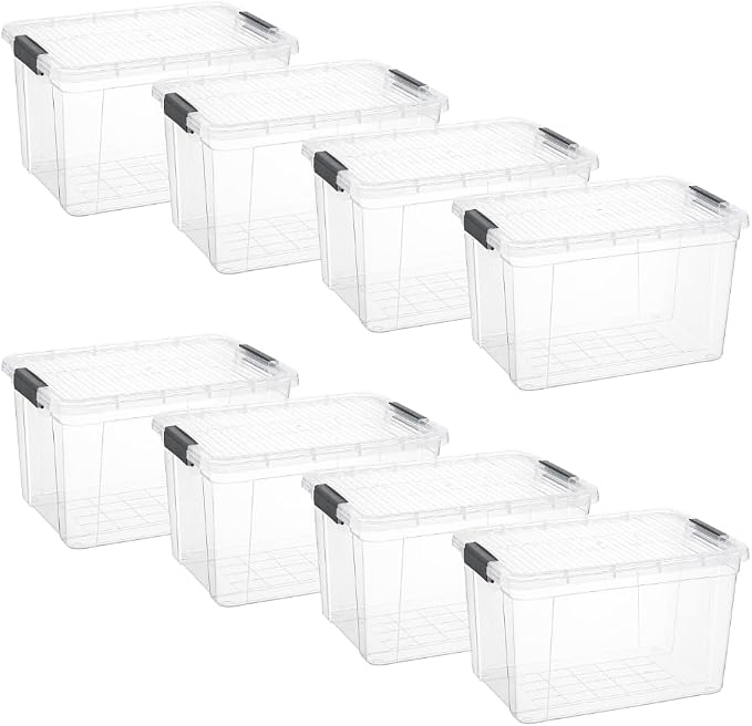 Superio Clear Storage Boxes - Image 2