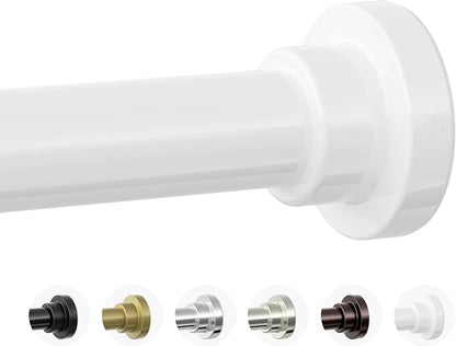 Mcrbeay Shower Curtain Rod, Non Slip Adjustable 28-46 inch No Drilling Shower by McrbeayShelfLiner