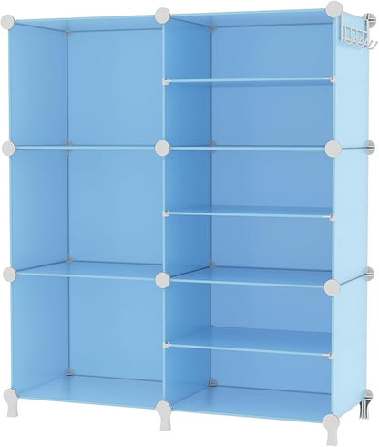AWTATOS 6 Cube Closet Organizer Storage Shelves by AWTATOS