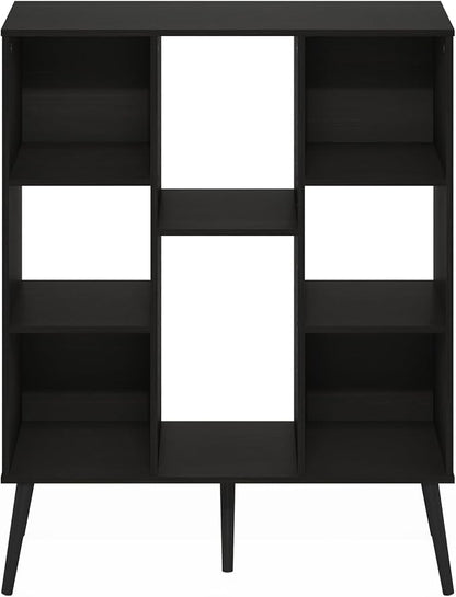 Furinno Claude Mid Century Style Book Shelf, 8-Cube Bookshelf, Cube Storage - Image 7