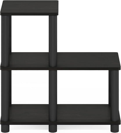 Furinno Turn-N-Tube Accent Decorative Shelf, Espresso/Black - Image 6