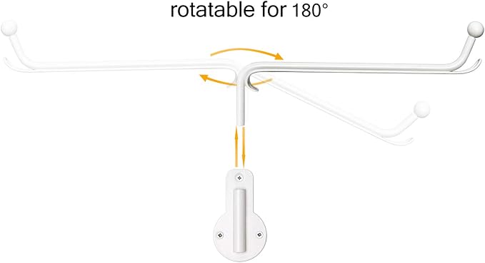 Mkono Wall Mounted Clothes Hanger - Image 4
