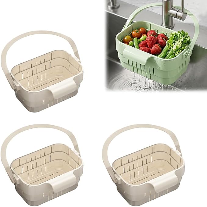 Foldable Kitchen Sink Strainer, Hanging Sink Drain Basket by Unknown