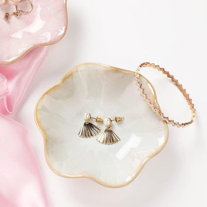 Binoster Ceramic Jewelry Dish, Leaf Jewelry Tray, Key Tray, Jewelry Holder - Image 6