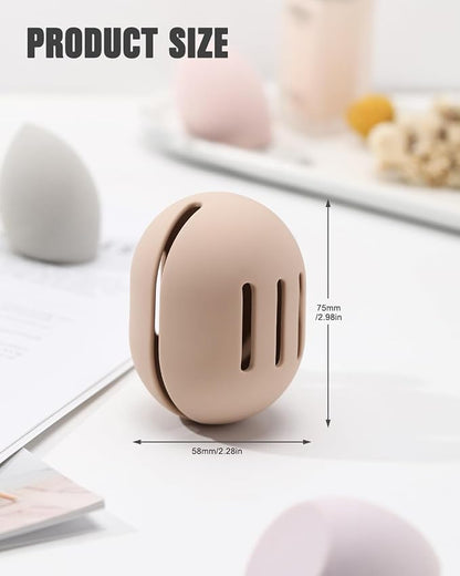 FERYES Makeup Sponge Holder – Shatterproof Eco-Friendly Silicone Beauty Make Up - Image 7
