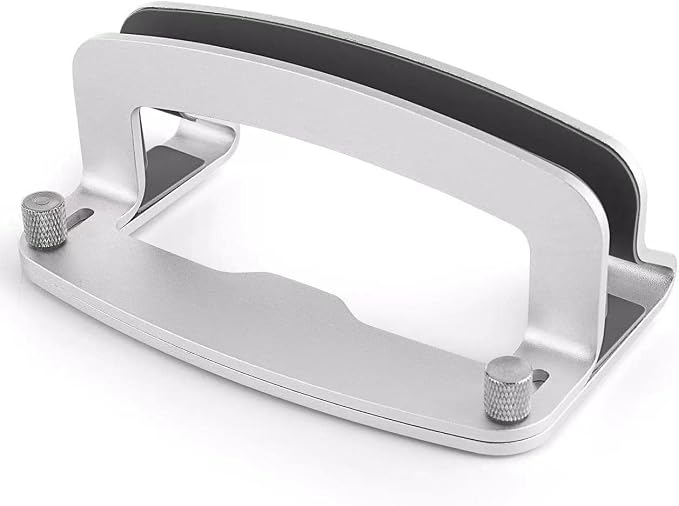 LOTEYIKE Aluminum Vertical Laptop Stand, MacBook Pro Laptop Vertical Stand Dock by LOTEYIKE